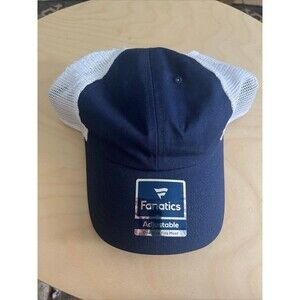 fantatics Blue trucker Hat New Adjustable Mesh